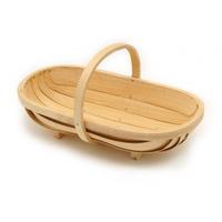 Traditional Wooden Garden Trug by Burgon and Ball