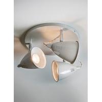 Trio of Cavendish Ceiling Spotlights in Chalk by Garden Trading