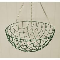 traditional wire hanging basket 40cm by gardman
