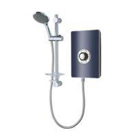 triton collections 95kw electric shower blue