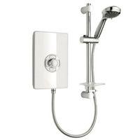 triton collections 85kw electric shower white