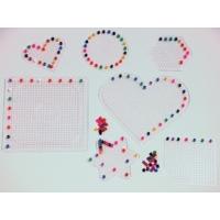 transparent set of 7 pinboards