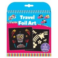 Travel Foil Art Kit With 8 Pictures And 12 Sheets