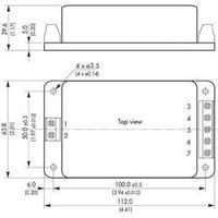 TracoPower TML 30124C chassis mount power supply module 24 V 1250 mA 30 W