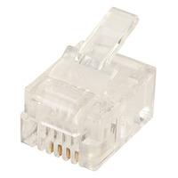 TruConnect 6/4 Line Plug RJ11