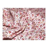 Traditional Rose Cotton Poplin Fabric Pink