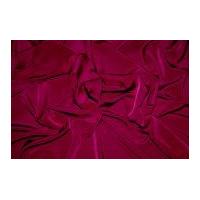 Trieste Plain Peachskin Polyester Dress Fabric Wine