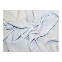 trieste plain peachskin polyester dress fabric sky blue