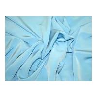 Trieste Plain Peachskin Polyester Dress Fabric Azure Blue