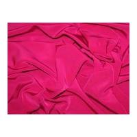 Trieste Plain Peachskin Polyester Dress Fabric Fuchsia Pink