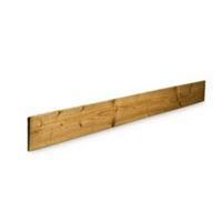 Treated Timber Feather Edge Fence Board (L)1.8m (W)125mm (T)11mm Pack of 8