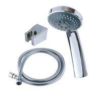 triton silver chrome effect shower head hose shower head holder