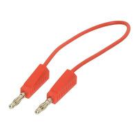 TruConnect 4mm Stackable Test Lead Length 500mm Red