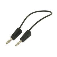 TruConnect 4mm Stackable Test Lead Length 500mm Black