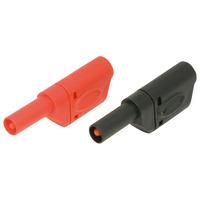TruConnect 4mm Shrouded Stackable Test Plug Red
