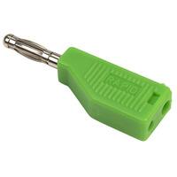 TruConnect Green 4mm Stackable Plug