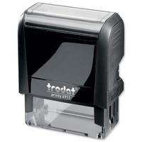 trodat printy vc4911 custom stamp self inking up to 4 lines 38mm x 13m ...