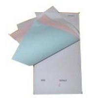 Triplicate Service Pad (95 x 165mm) 1 Leaf White 2 Leaves Coloured Numbered 1-50 (Pack of 50)