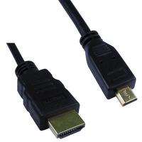 TruConnect CDLHD4-MICRO-020 HDMI to Micro Cable Assembly 2m Gold C...