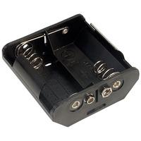 TruPower 12-1B Battery Holder 2x D Press Studs