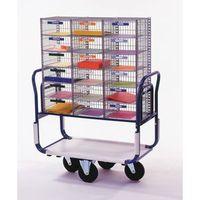 TROLLEY - GT3 - WITH SORT UNIT WITH 4 COLUMNS/24 COMPARTMENTS