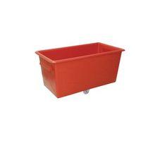 TRUCK FOOD 914X610X610MM RED PLAST.BASE 2F+2SWX102MM NY+TG