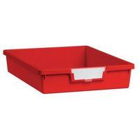 TRAY - A4 SHALLOW RED 77 x 312 x 425mm-PACK OF 26