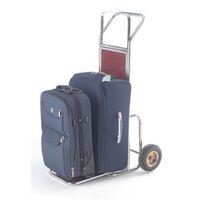 TROLLEY, LUGGAGE FITTED WITH FOAM FILLED WHEELS