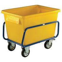 TRUCK-CONTAINER PLASTIC-YELLOW L1040 x W700 x H860mm