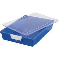 TRAY - A4 STACKING LID CLEAR LID FOR A4 TRAYS PK 10