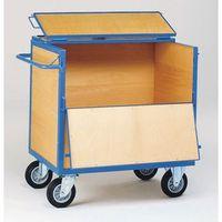 truck box wooden with lid 1200 x 800