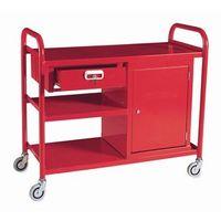 TROLLEY - MAINTENANCE WITH LOCKABLE DRAWER AND CUPBOARD