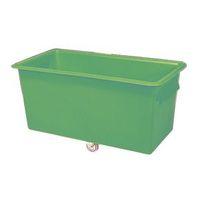 TRUCK CONTAINER INT DIMS: 1200 x 600 x 570MM GREEN. PLYWOOD BASE