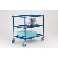 TROLLEY SERVICE THREE TIER MILD STEEL TRAY SIZE 747x432mm