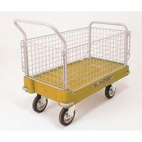 TRUCK PLASTIC PLATFORM -YELLOW C/W TWO ENDS, TWO MESH SIDES