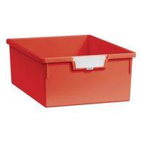 TRAY - A4 DEEP RED 157 x 312 x 425mm-PACK OF 10