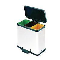 TRENTO OKO 3 X 11 RECYCLING BIN WHITE