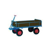 TRUCK - TURNTABLE 1200 x 800mm PNEUMATIC TYRES