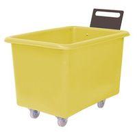 TRUCK FOOD 914X610X610MM WITH HANDLE YELLOW PLAST.BASE 2F+2SWX102MM NY+TG