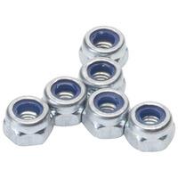 tr fastenings m3 n5st tc1 nylon insert lock nut m3 pack of 100