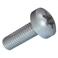 TR Fastenings Metric Pan Head Machine Screws - Torx T20 M4 6mm - B...