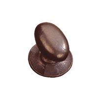 Traditionally Cast Bronze Oval Style Cabinet Knob