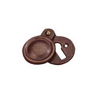 Traditionally Cast Bronze 32mm Covered Keyhole Cover