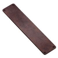 traditionally cast bronze push plate 305 x 64mm