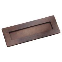 Traditionally Cast Bronze Letter Box 254 x 89mm