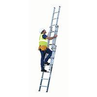 Trade 200 Extension Ladder - 3 section 1.92m closed height