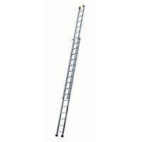 trade 400 extension ladder 2 section 485m closed height