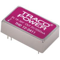 TracoPower THD 12-2423 12W DC-DC Converter 18 - 36V DC In ±15V DC ...