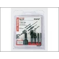 trend snappc10set plug cutter no10 screw set