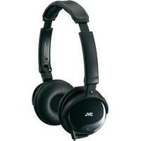 Travel Headphone JVC HA-NC120-E Noise Cancelling Kopfhörer On-ear Foldable, Noise cancelling Black